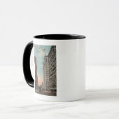Spokane, WA - Stadtansicht mit Horsecaris Tasse (Vorderseite Links)