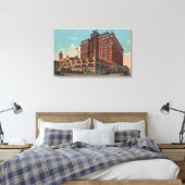 Spokane, WA - View of Davenport Hotel #1 Leinwanddruck (Insitu (Schlafzimmer))