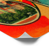 Spokane, Washington - Große Briefmarken 2 Poster (Ecke)