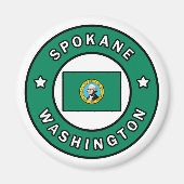 Spokane Washington Magnet (Vorne)