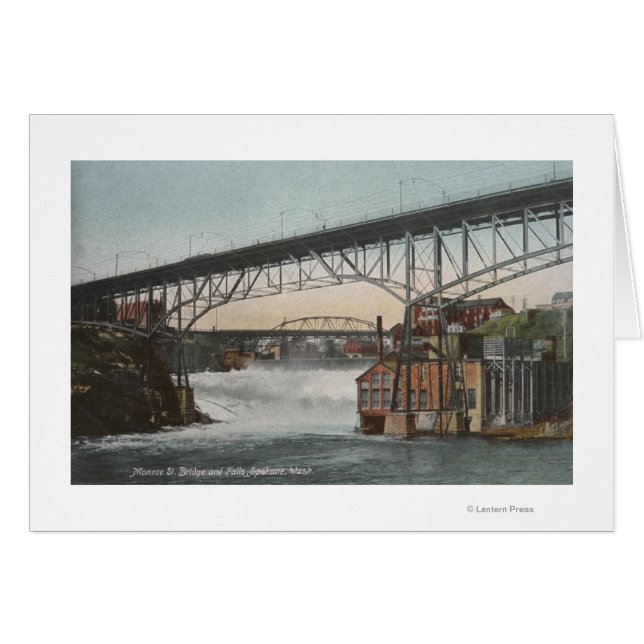 Spokane, Washington - Monroe Street (Vorderseite (Horizontal))