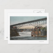 Spokane, Washington - Monroe Street Postkarte (Vorne/Hinten)