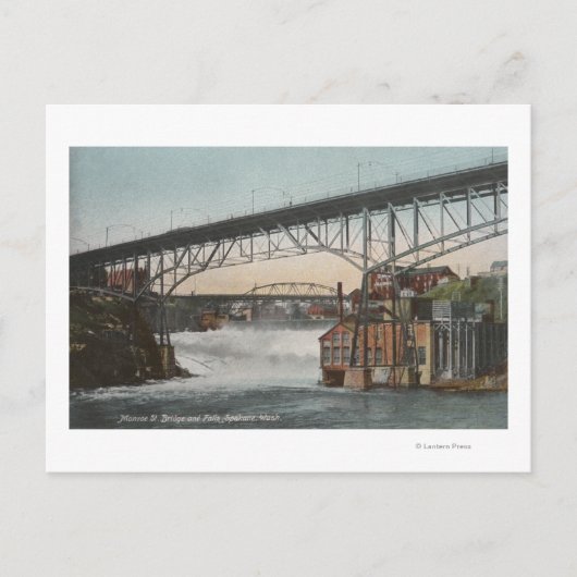 Spokane, Washington - Monroe Street Postkarte (Vorderseite)