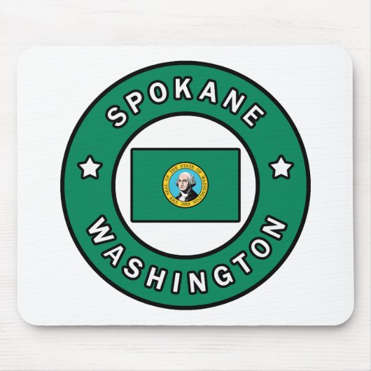 Spokane Washington Mousepad (Vorne)