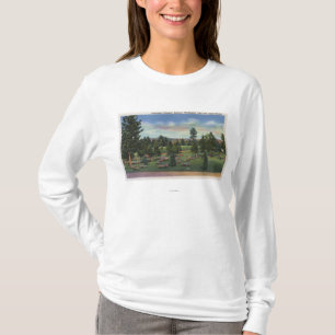 Spokane, Washington - obere Terrasse T-Shirt