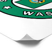 Spokane Washington Poster (Ecke)