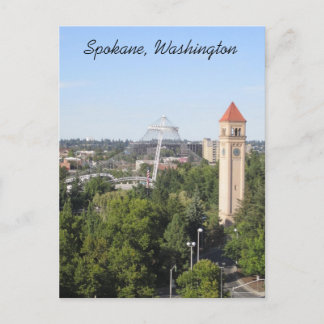 Spokane Washington Postkarte