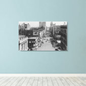 Spokane, Washington - Riverside Avenue Leinwanddruck (Insitu (Holzboden))
