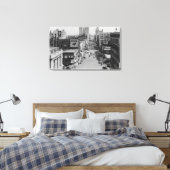 Spokane, Washington - Riverside Avenue Leinwanddruck (Insitu (Schlafzimmer))