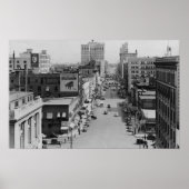 Spokane, Washington - Riverside Avenue Poster (Vorne)