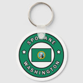 Spokane Washington Schlüsselanhänger (Vorderseite)