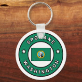 Spokane Washington Schlüsselanhänger (Vorderseite)