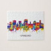 Spokane Washington Skyline Puzzle (Horizontal)