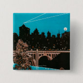 Spokane-Werbeplakat #1Spokane, WA Button (Vorderseite)