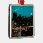 Spokane-Werbungs-Plakat #1Spokane, WA Ornament Aus Metall (Rechts)