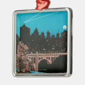 Spokane-Werbungs-Plakat #1Spokane, WA Ornament Aus Metall (Links)