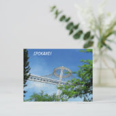 Spokanes US-Pavillon im Riverfront Park Postkarte (Stehend Vorderseite)