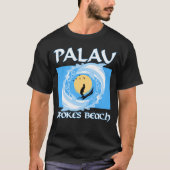 Spokes Beach Palau Surfing T - Shirt (Vorderseite)