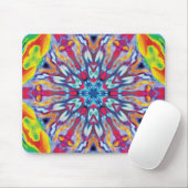 Spokes Kaleidoscope Mouse Pad Mousepad (Mit Mouse)