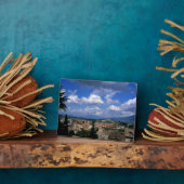 Spoleto Umbria Italien Fotoplatte (Seite)