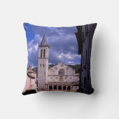 Spoleto Umbria Italien Kissen (Rückseite)