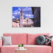 Spoleto Umbria Italien Leinwanddruck (Insitu (Wohnzimmer))