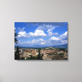 Spoleto Umbria Italien Leinwanddruck