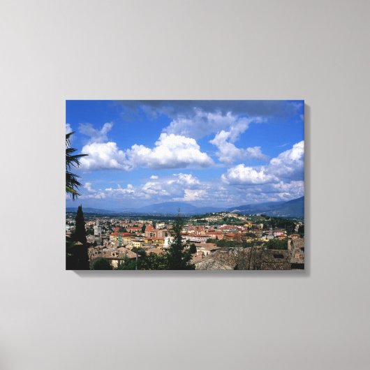 Spoleto Umbria Italien Leinwanddruck (Vorderseite)