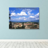 Spoleto Umbria Italien Leinwanddruck (Insitu (Holzboden))