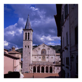 Spoleto Umbria Italien Poster