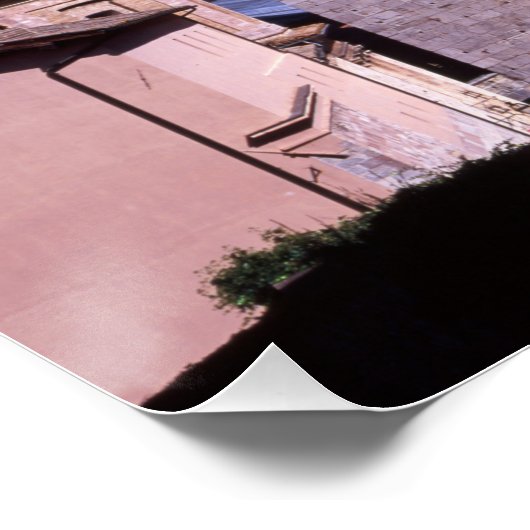 Spoleto Umbria Italien Poster (Ecke)