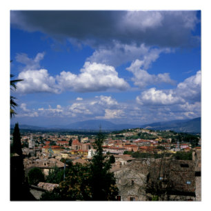Spoleto Umbria Italien Poster