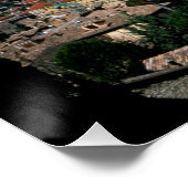 Spoleto Umbria Italien Poster (Ecke)