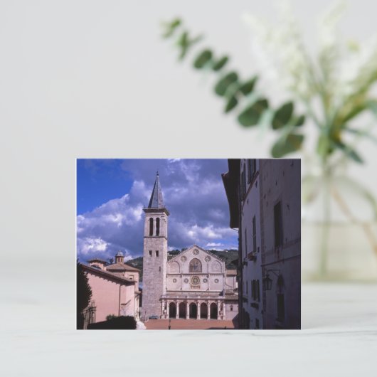 Spoleto Umbria Italien Postkarte (Stehend Vorderseite)