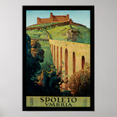 Spoletto ~ Umbrien Poster (Vorne)