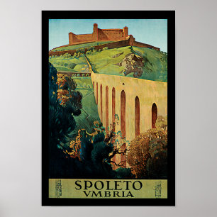 Spoletto ~ Umbrien Poster