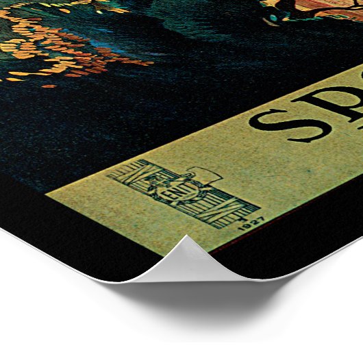 Spoletto ~ Umbrien Poster (Ecke)