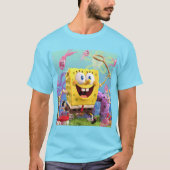 Spongbob Cyan T - Shirt (Vorderseite)