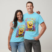 Spongbob Cyan T - Shirt (Unisex)