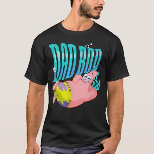 Spongebob Squarepants Patrick Star Dad Bod T-Shirt (Vorderseite)