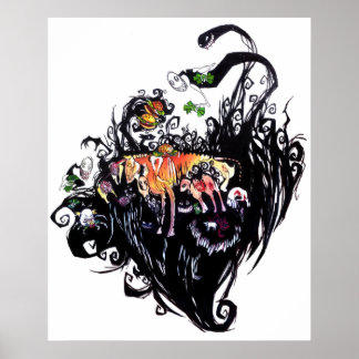 Spongiforme Rinderenzephalopathie Poster