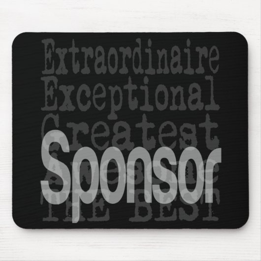 Sponsor Extraordinator Mousepad (Vorne)