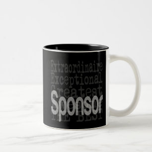 Sponsor Extraordinator Zweifarbige Tasse