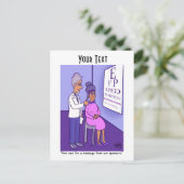 Sponsorenpostkarte Postkarte (Stehend Vorderseite)