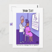 Sponsorenpostkarte Postkarte (Vorne/Hinten)