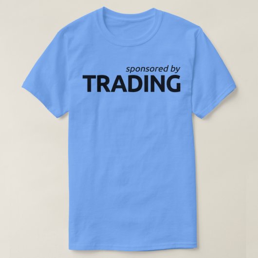 Sponsoring durch Börsenhandel T-Shirt (Design vorne)