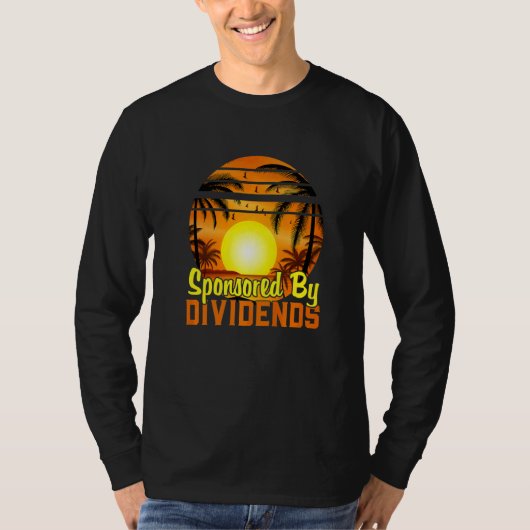 Sponsoring durch Dividendenbörsenhändler T-Shirt (Vorderseite)