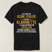 Spontan Creative Decision Music Clarinet 2881 T-Shirt (Design vorne)
