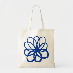 Spontane Blume - Navy Blue Tragetasche