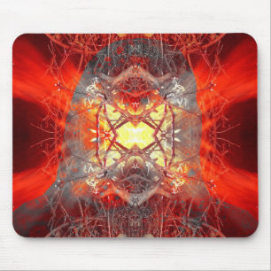 Spontane menschliche Verbrennung Mousepad